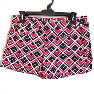 GAP | GEOMETRIC PRINT CANVAS SHORTS | SIZE 2